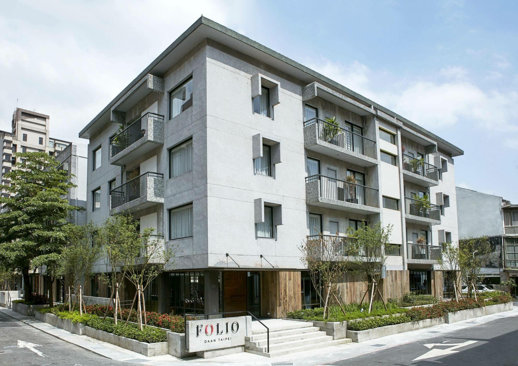 Folio Daan Taipei Hotell Eksteriør bilde
